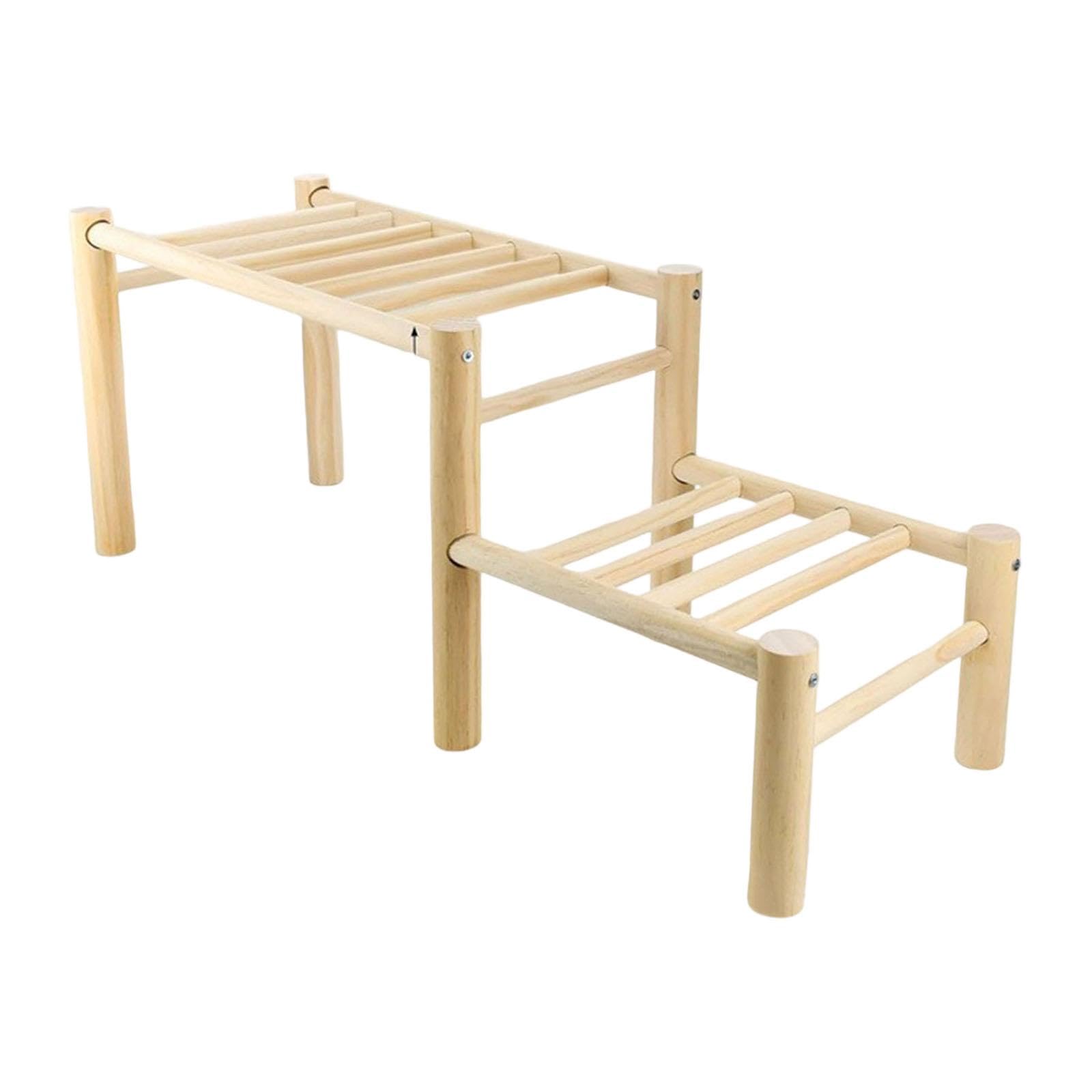 Perchoir en Bois avec échelle, Facile à Assembler et Structure Robuste, idéal pour l'entraînement et Le Divertissement des Poules.