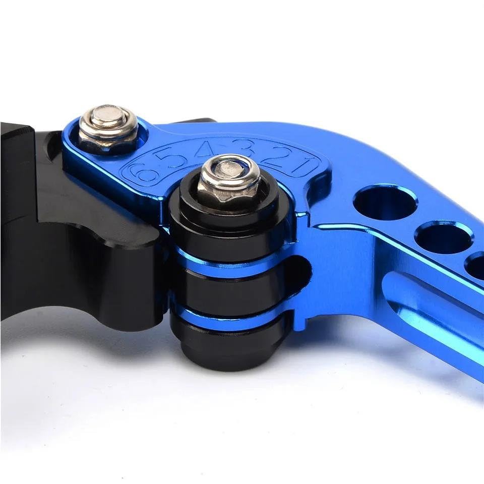 Set Leve Freno E Frizione Pieghevoli Per XSR700/XSR900 - Nero E Oro - Foto 7