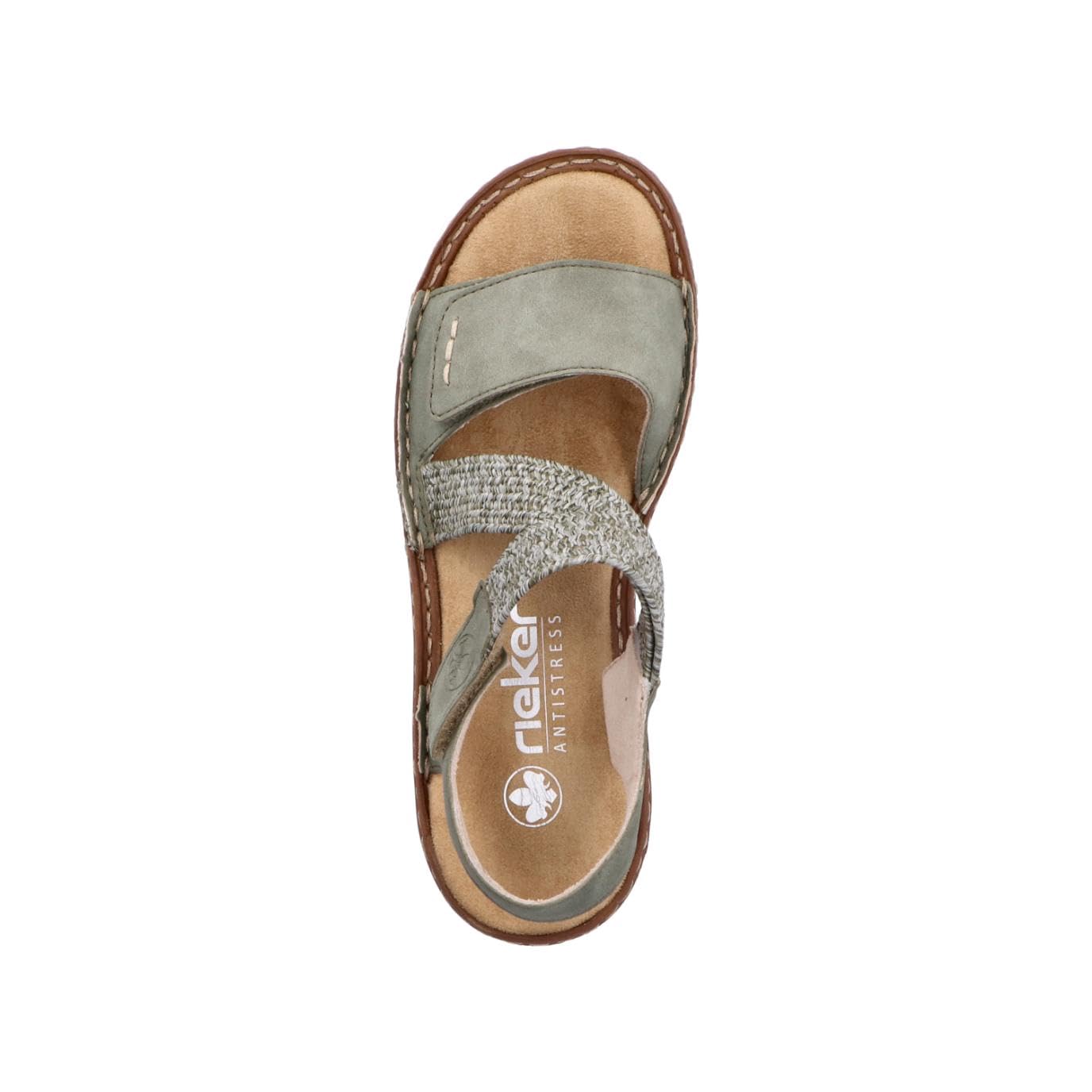 Rieker Damen V2862 Riemchen Sandalen