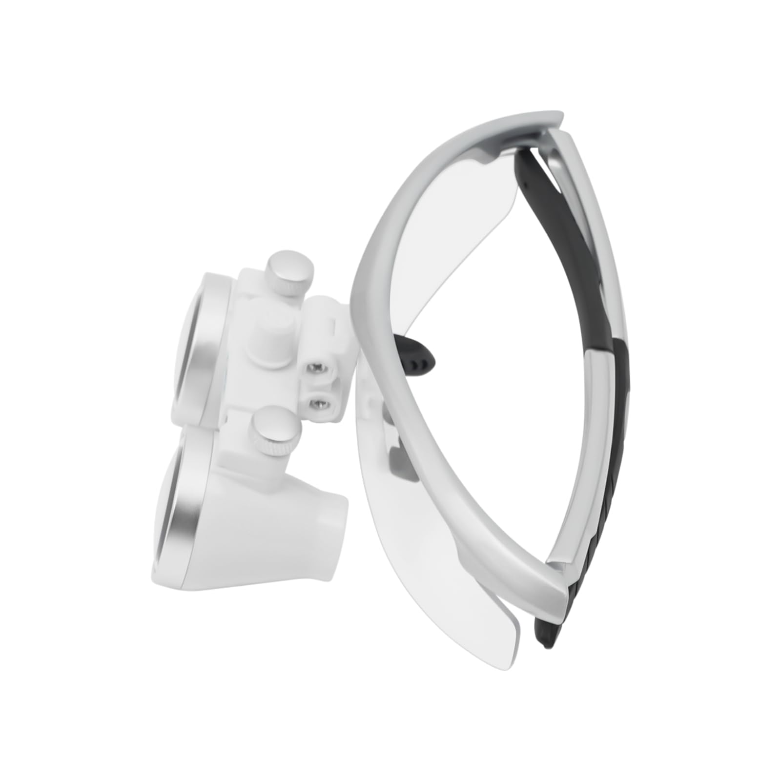 Lente d'ingrandimento da testa a LED, ingrandimento 3,5x, ricaricabile