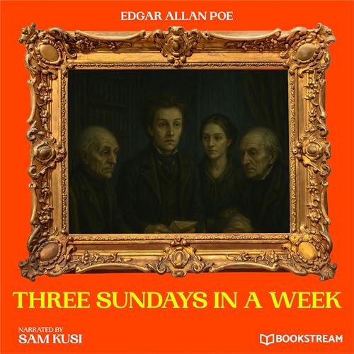 Diseño de la portada del título Three Sundays in a Week