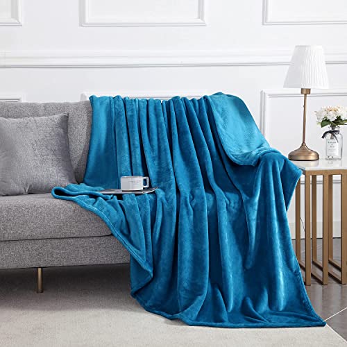 MOONLIGHT20015 Silk Touch Warm Fleece Throw Blankets - 400 GSM Throws for Sofa Fluffy Blanket Bed Throw for Bedroom… - Image 6
