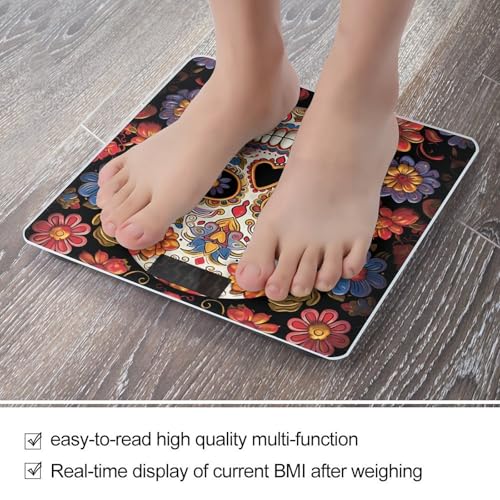 Báscula digital corporal con plataforma de vidrio templado miniatura 5