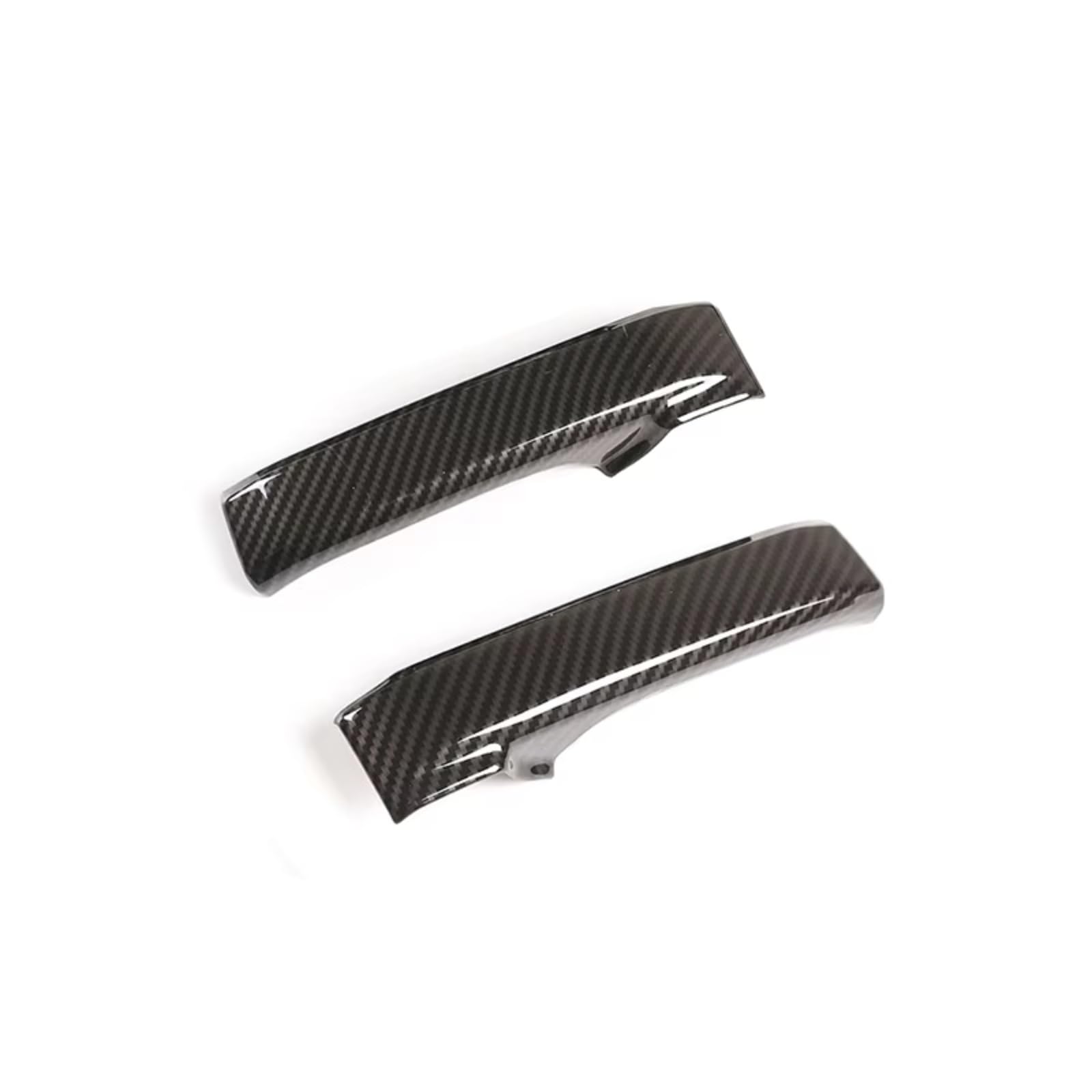 Amxaqjc Style A Car Interior Moulding Trim For Toyota For Fj For Cruiser 2007-2021 Abs Carbon Fiber Car Inner Door Handle Trim Pull Grab Panel Cover(Style A)