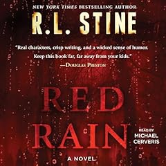 Red Rain Audiolibro Por R.L. Stine arte de portada