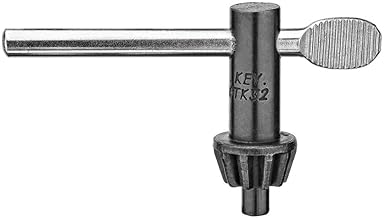DEWALT DW2304 Llave de portabrocas de 1/2 pulgada con piloto de 1/4 pulgadas, color negro