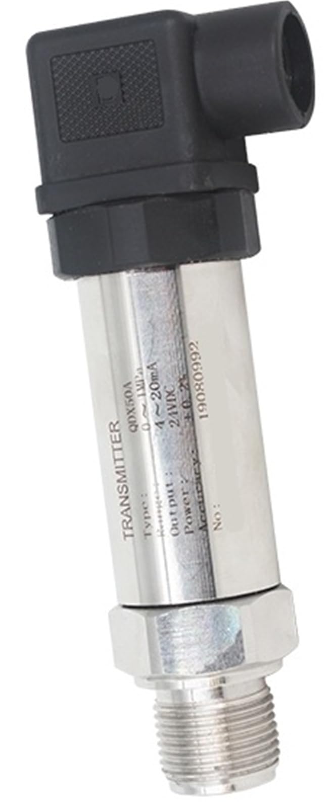 Transmisor de presión de aire Sensor de acero inoxidable de alta precisión 12-36V 4-20mA 0-800bar Transductor opcional