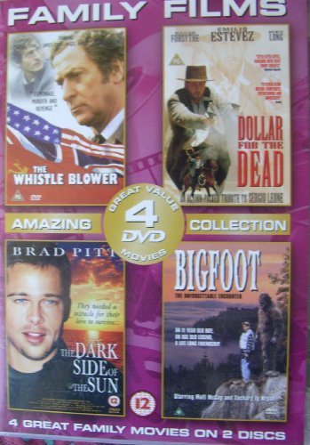 Family Films Box Set - 4 Great Family Movies on 2 Discs - The Whistle Blower, Dollar for the Dead, The Dark Side of the Sun, Bigfoot image 2