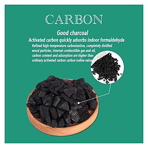 Geactiveerde koolstof 3 stuks willekeurige kleur auto-onderdelen bamboe houtskooltas actieve kool geur deodorant bamboe… - Image 3