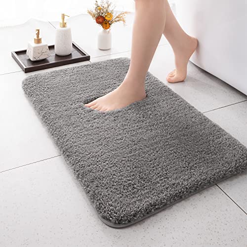 chakme Badteppich rutschfeste 70×120 cm，Maschinenwaschbare Badezimmerteppich Wasserabsorbierend...