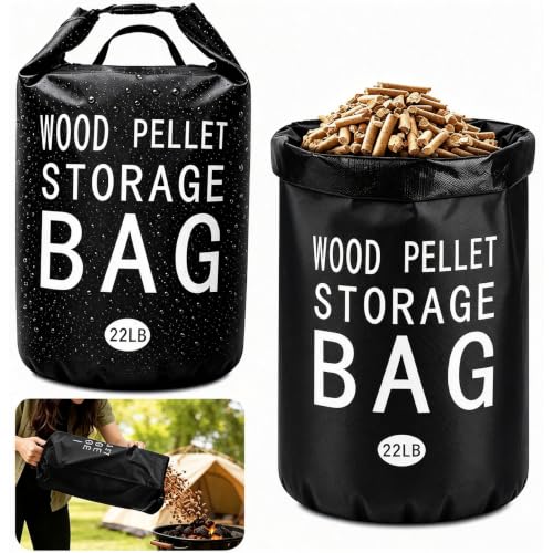 IIIBUMWOW 22LB Pellet Storage Bin