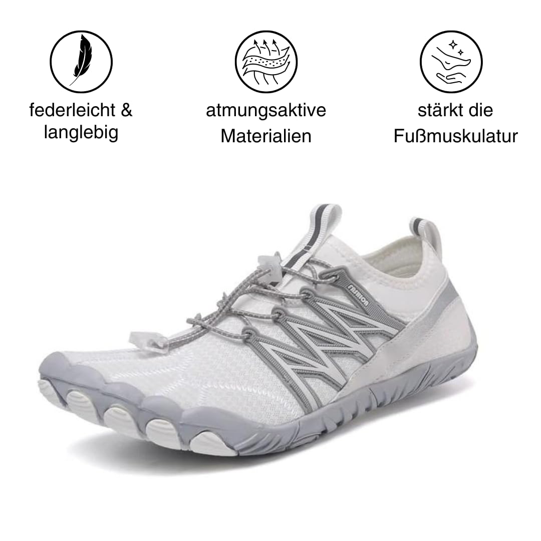 MEIION Pioneer Allround barfussschuhe Unisex Barfußschuhe Damen Herren, Schnell Trocknend Wasserschuhe, Weich Leicht Traillaufschuhe