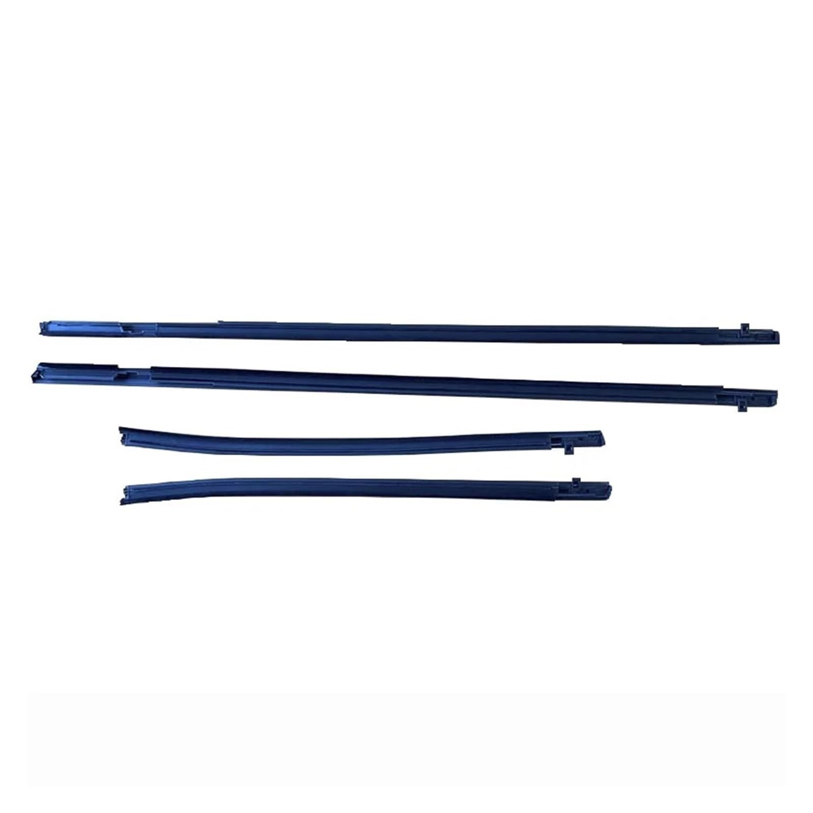 Iukmrt One Color For Fit For Jazz 2003-2008 Rubber Weatherstrip Outer Molding Trim Car Door Seal Protector
