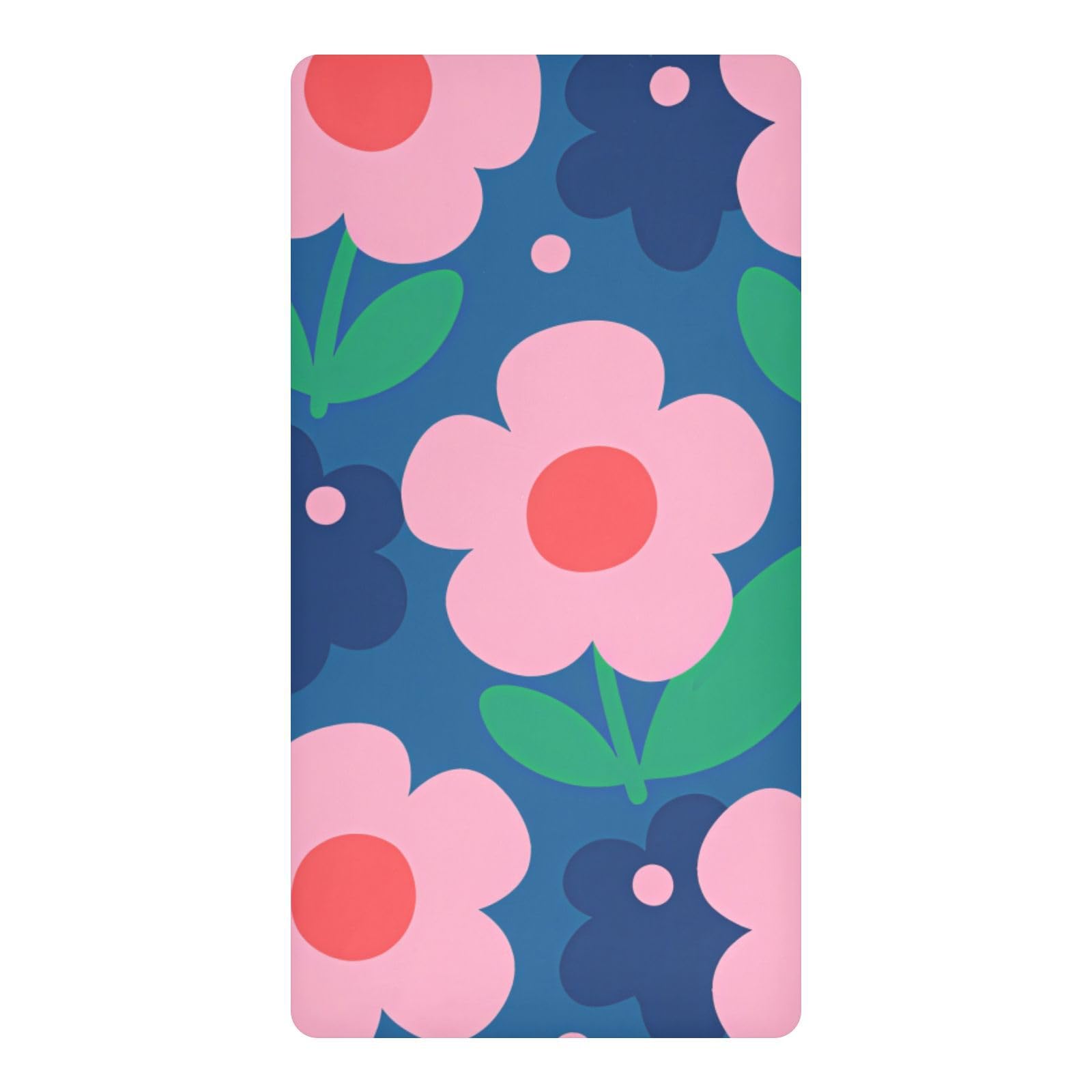 Literie imperméable enfant contre les fuites de matelas mini berceau fleur