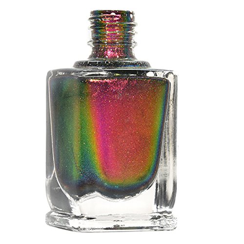 Miniatura 2 de ILNP Cameo (H) Esmalte de uñas holográfico ultra cromado rosa, morado, cobre, dorado y verde