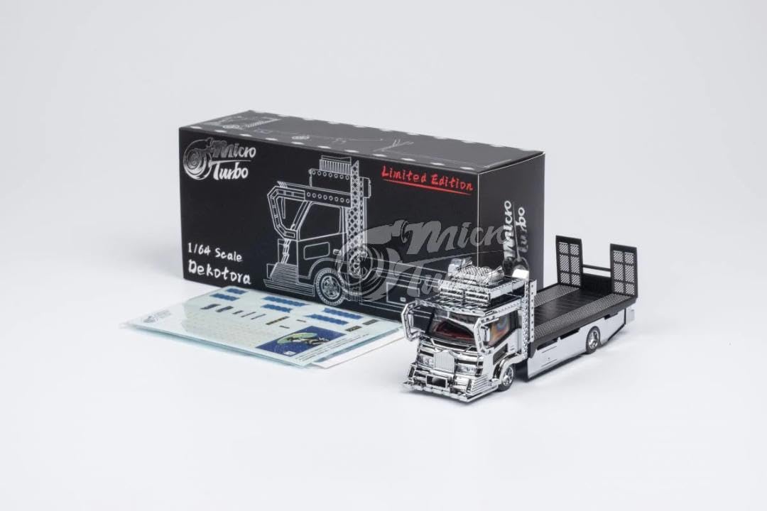 Amazon.co.jp: 1 64 Micro Turbo 積載車 デコトラ V2 999台限定 : おもちゃ