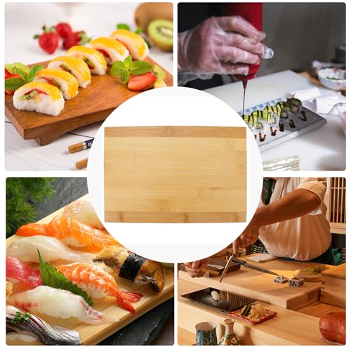 Plato japonés para sushi y sashimi, bandeja mediana 24x15x3cm miniatura 3