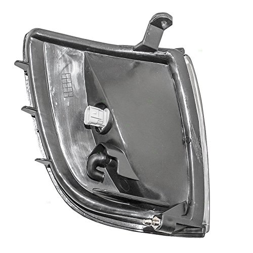 National RV Dolphin 2002 RV Motorhome Right (Passenger) Replacement Front Headlights Corner Turn Signal Light 3 PC Set