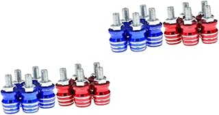 FAVOMOTO 20 Peças Parafusos Decorativos Para Motocicleta Veículo Elétrico Ciclomotor Placa De Licença Acessórios Para Automóveis Acessórios Para Automóveis Dispositivos De Carro