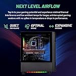 Skytech Gaming Shadow Gaming PC Desktop – AMD Ryzen 7 5700X 3.4 GHz, NVIDIA RTX 4060, 1TB NVME SSD, 16GB DDR4 RAM 3200, 600W Gold PSU, 11AC Wi-Fi, Windows 11 Home 64-bit,Black - Image 5