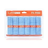 ILIFE Robot Vacuum Authentic Replacement Parts, Mop Cloths for V5s Pro/S5 Pro/V5s pro 2 (6 pcs Per Pack), PX-P050