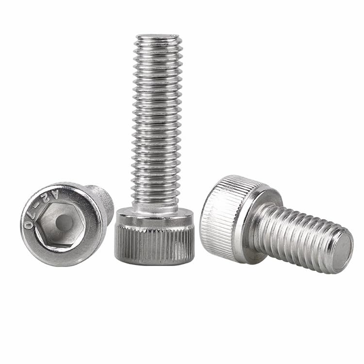 180pcs M4 Socket Cap Screws Assortment - Stainless Steel 304 Flat Head Screws With Nuts Kit