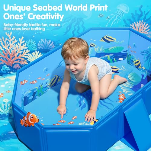 Image of 2026 Toddler Bath Tub for Shower, Portable Bathtub for Kids
