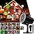 Christmas Halloween Lights Projector,Holiday Projector Light,Waterproof IP65 Indoor Motion Remote 10W LED Projector,16 Slides Holiday Light Party Outdoor Garden House Apartment Kids Room Night Light