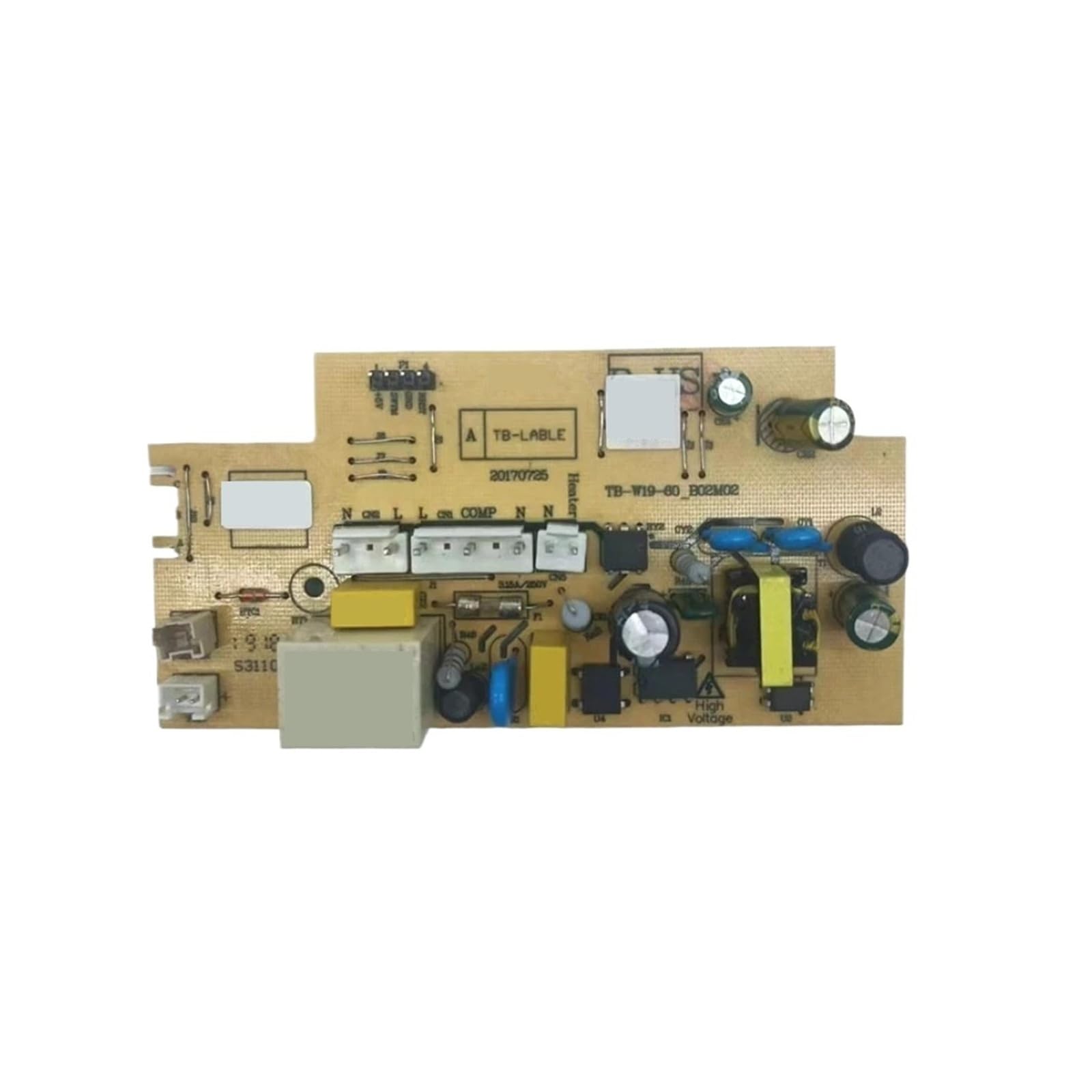Replacement Refrigerator PCB Board ，Compatible For Homa， Refrigerator Control Board W19-60AC W19-60AB W19-60ABC Circuit PCB W19-60
