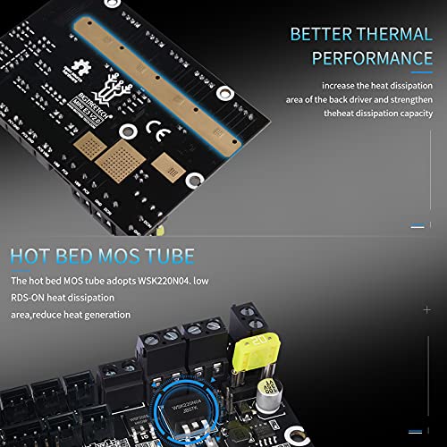Image of BIGTREETECH Upgrade Ender 3 Motherboard Silent Control Board SKR Mini E3 V2.0 32Bit with TMC2209 UART Stepper Driver 3D Printer Parts for Creality Ender3
