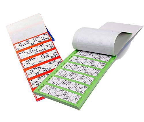 HIKER Jumbola Tambola 1200 Bingo Game Tickets for Indoor Housie & Party Games (1200 Tickets)