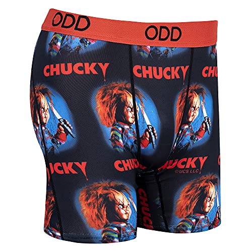 Odd Sox, Chucky Merchandise, Men's Underwear Boxer Briefs, Funny Prints, Large #TOP2