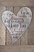 Dexsa Daughter Blessing Wood Plaque with Easel and Hook - You've Been A Blessing from The Start I Love You Daughter with All of My Heart
