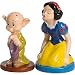 Vandor 33030 Disney Snow White and Dopey Sculpted Ceramic Salt and Pepper Set, 3.5 x 2 x 2 Inches