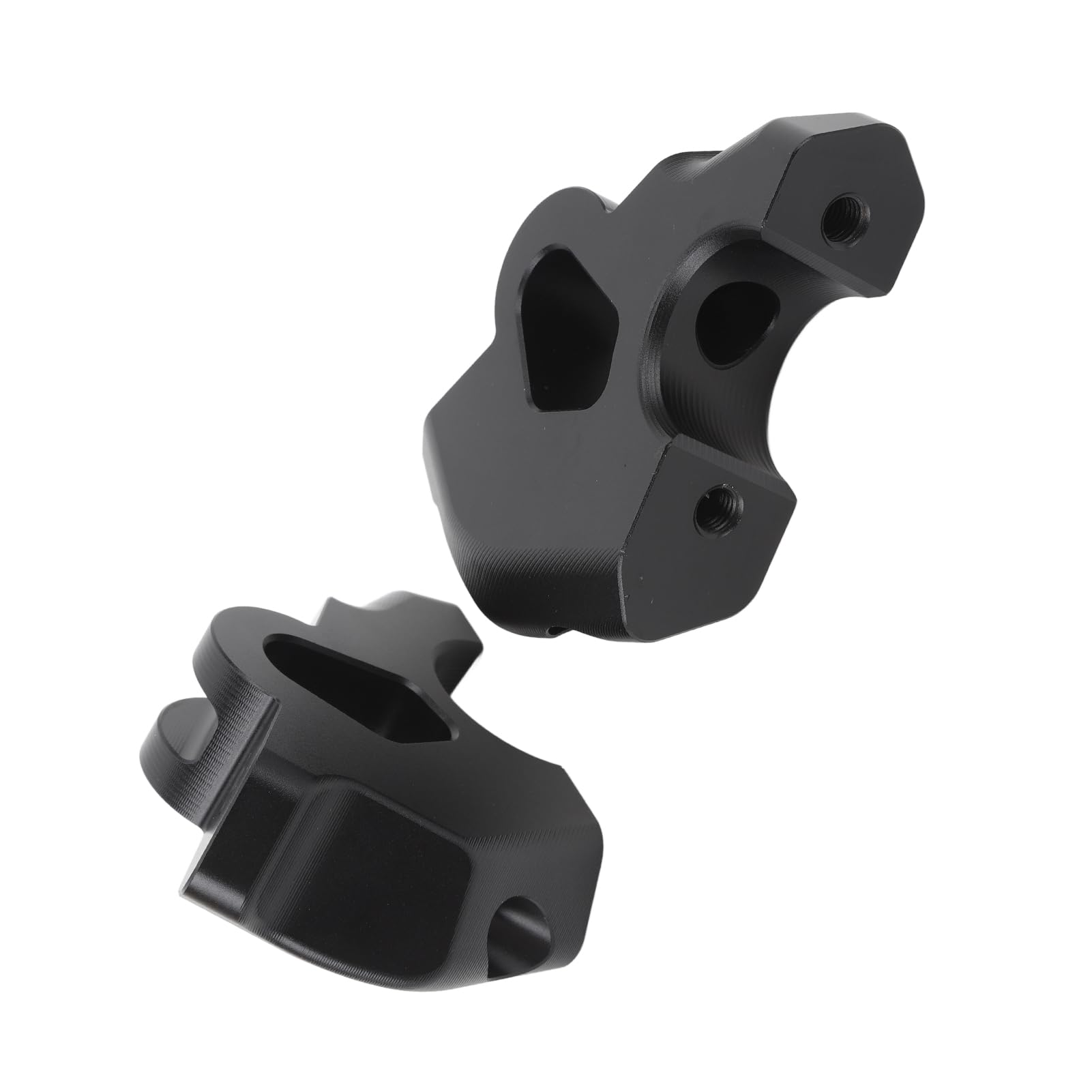 Drfeify Riser Manubrio per R1300GS Riser Manubrio Moto in Alluminio Anodizzato 38mm Rialzo 27mm Indietro per Piloti Touring Comfort con Controllo della Postura per R1300GS 2023 2024 (BLACK)
