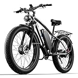 GAMVIRE (24'-V7PRO-White) 4000W Peak 5000W Dual Motor Electric Bike for Adults, 52V...