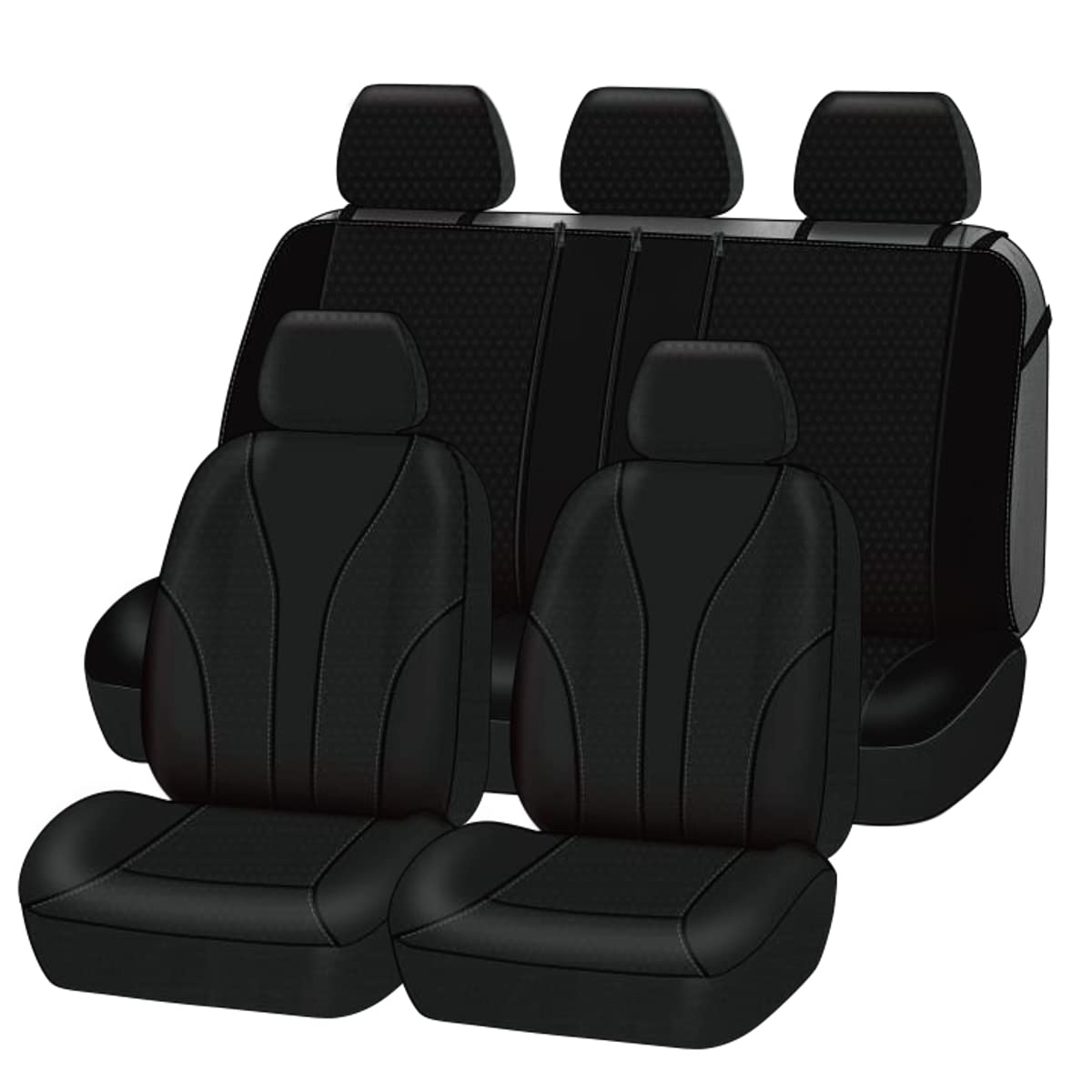 Flying Banner Car Seat Covers Full Cover Universal fit Car 