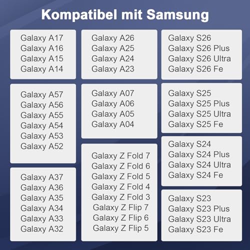 Ladegerät Stecker für Samsung Galaxy A17 A16 5G A57 A56 A37 A36 A27 A26 – Ansicht 3