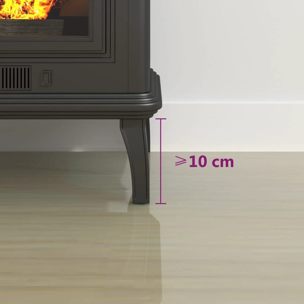 Sprzęt - płyta szklana kominkowa 100 x 50 cm - materiały budowlane