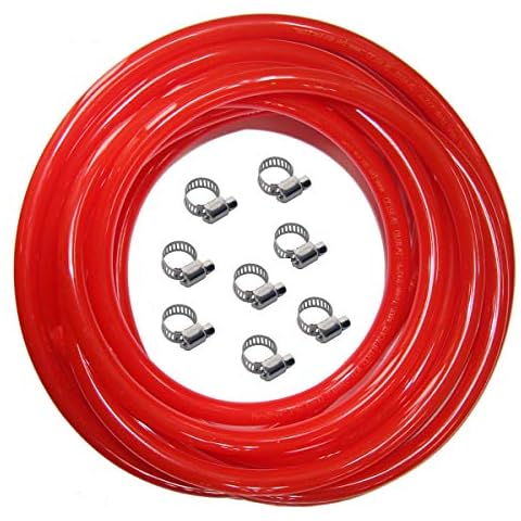 Manguera de aire de línea de gas roja con manguera de CO2 ID 5/16 "OD 9/16" Cover