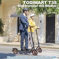 TODIMART E Scooter mit App und Blinker T3S, Reichweite von 30–35 Km, einen 36V 7,8Ah Akku und ist EIN Faltbarer Escooter Roller für Erwachsene mit Pannensicheren Wabenreifen – Ansicht 7