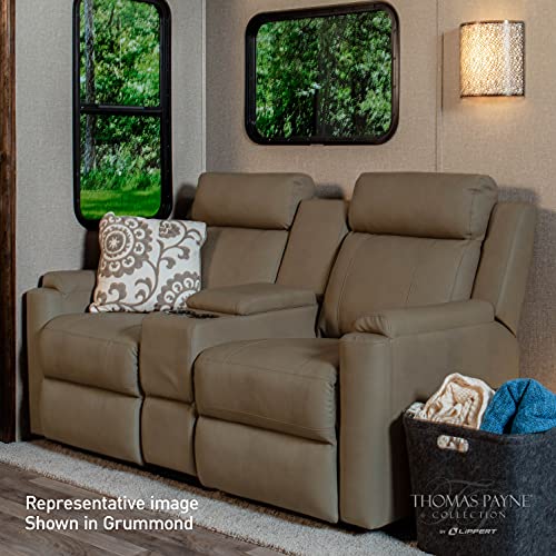 Thomas Payne Heritage Series RV Theater Seating Center Console - Grummond, Easy-to-Clean PolyHyde Vinyl Fabric, Integrated Storage Compartment, Wireless Phone Charging Station - 2020129291 by THOMAS PAYNE - Image 7
