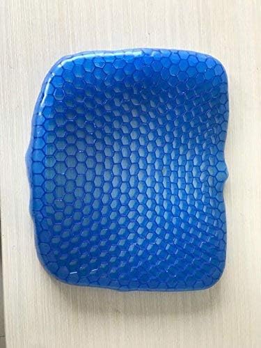 VOAK Sitter Gel Seat Cushion Breathable Summer Cooling Pad, Honeycomb Elastic Relieve Fatigue Support Chair Pad for Office,Home, (Blue)