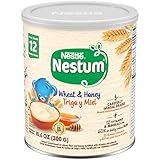 Nestle Nestum Cereal, Wheat and Honey, 10.5-Ounce Container (Pack of 24)