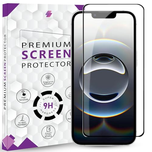 Image of Premium Tempered Glass Screen Protector Guard For iPhone 16e (6.1 Inch, Pack of 1) | Edge to Edge Coverage With Easy to installation kit