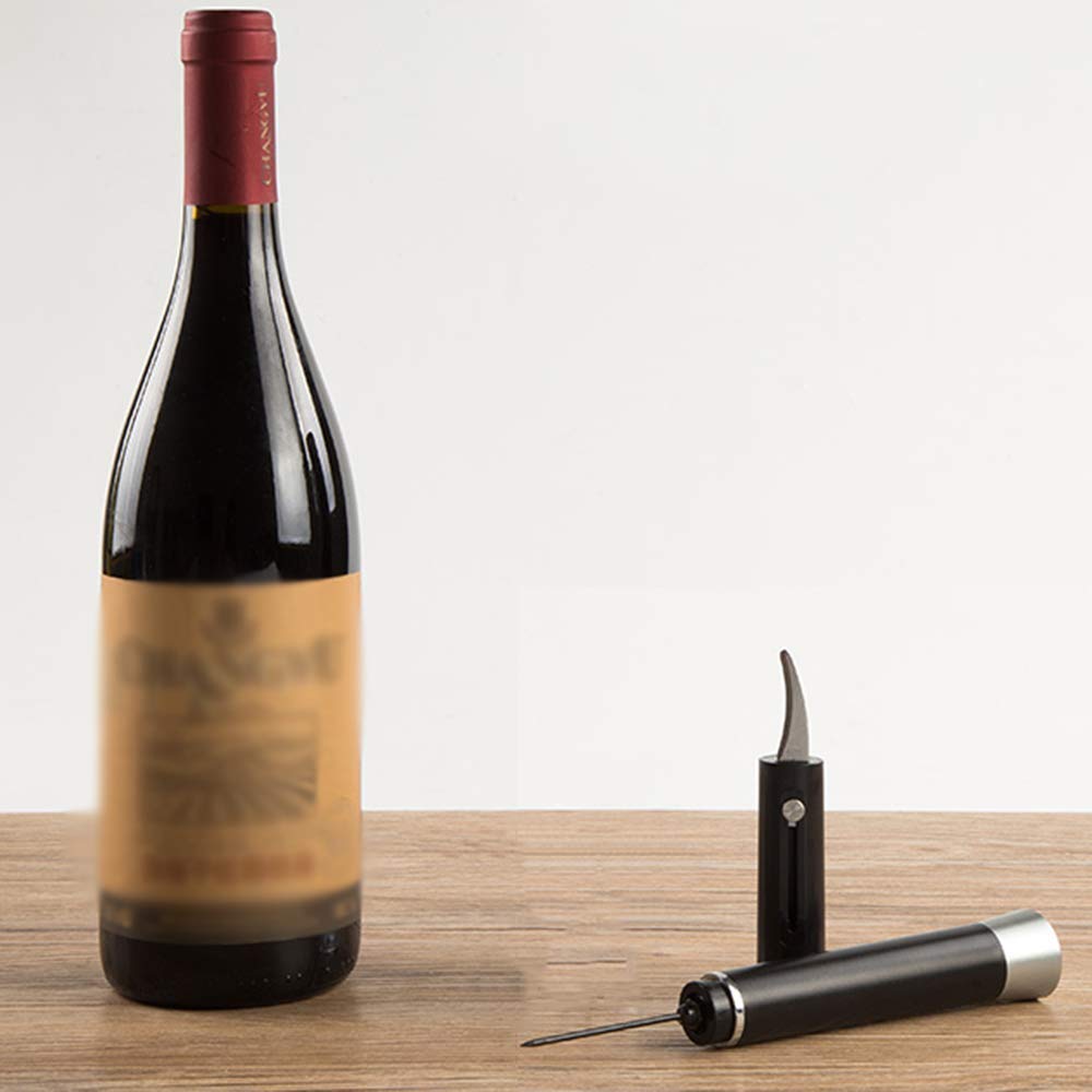 Coffret Cadeau ouvre-Bouteille, Tire-Bouchon à vin de Haute qualité en Acier Inoxydable Professionnel ouvre-Bouteille et Coupe-Capsule