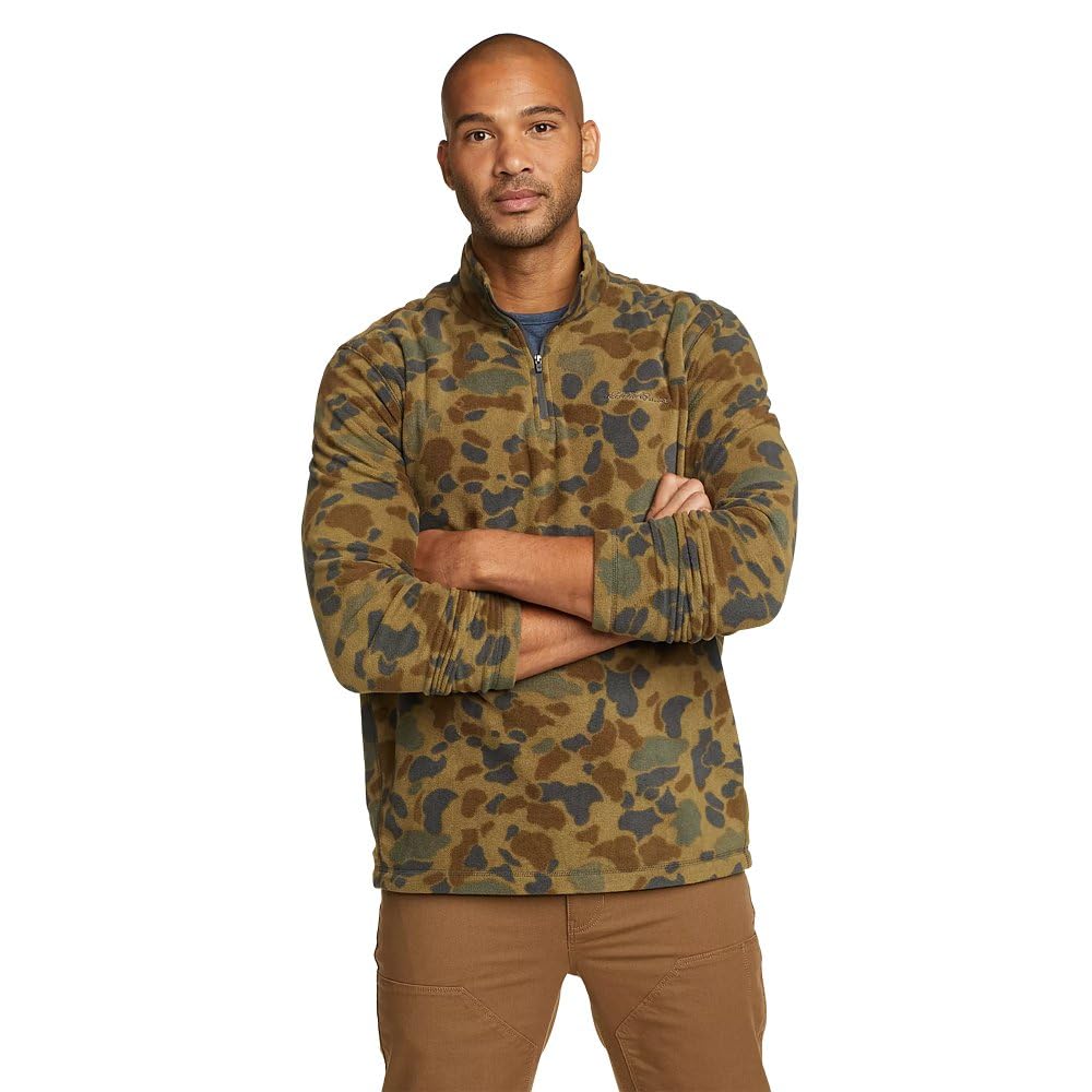 Sudadera Eddie Bauer Quest acabados premium en micropolar resistente para caballero 4