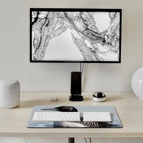 Loon Nature Bird Desk Pad grande con base antideslizante miniatura 7