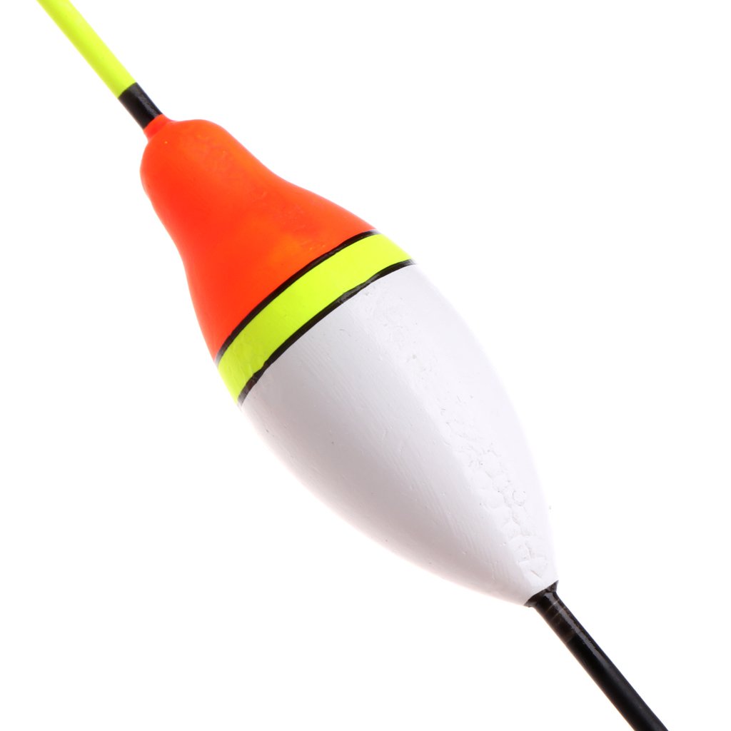 Set 10 Galleggianti Da Pesca A Coda Lunga - Misure Miste In Foam - Accessori Pesca