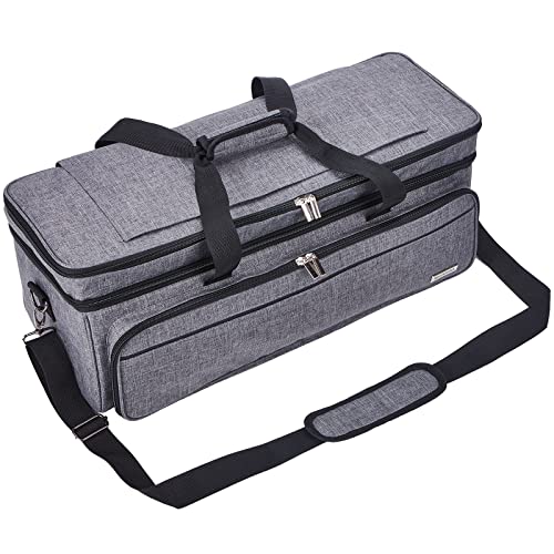 Nicogena Double Layer Carrying Case With Mat Pocket For Cricut Explore Air 2 thumb #5